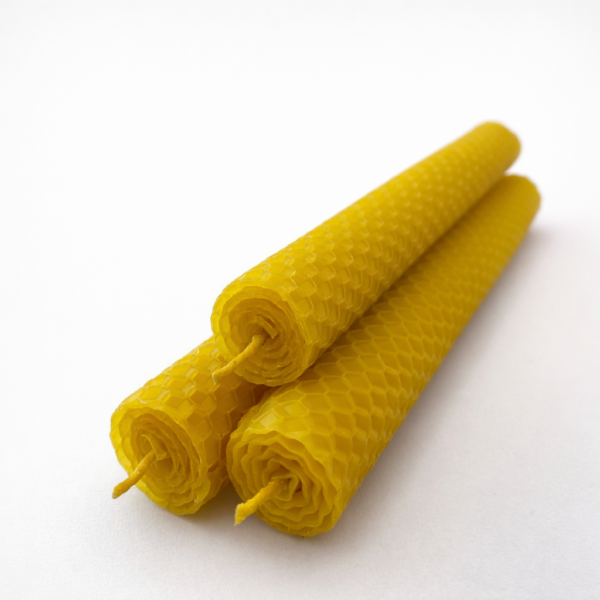 Hand Rolled Beeswax Candle