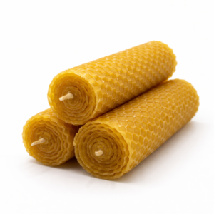 Thick Hand Rolled Beeswax Candle