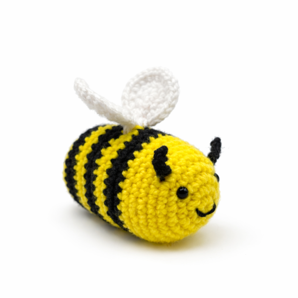 Handmade Crochet Bee Teddy - Image 3